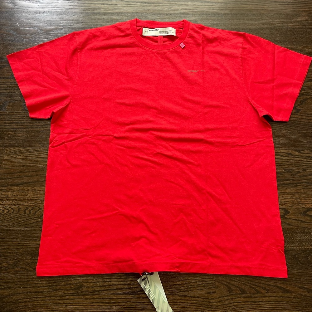 🔥Off-White Unfinished S/S Overside M Tshirt